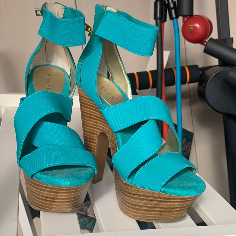 Wedged heels.. never worn
